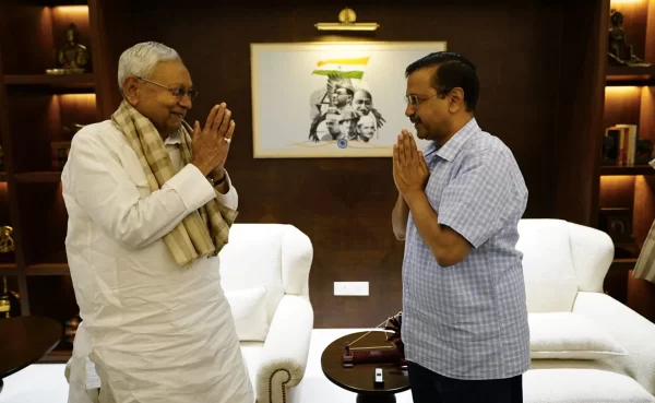 “On Board”: Arvind Kejriwal After Nitish Kumar Meet On Opposition Unity